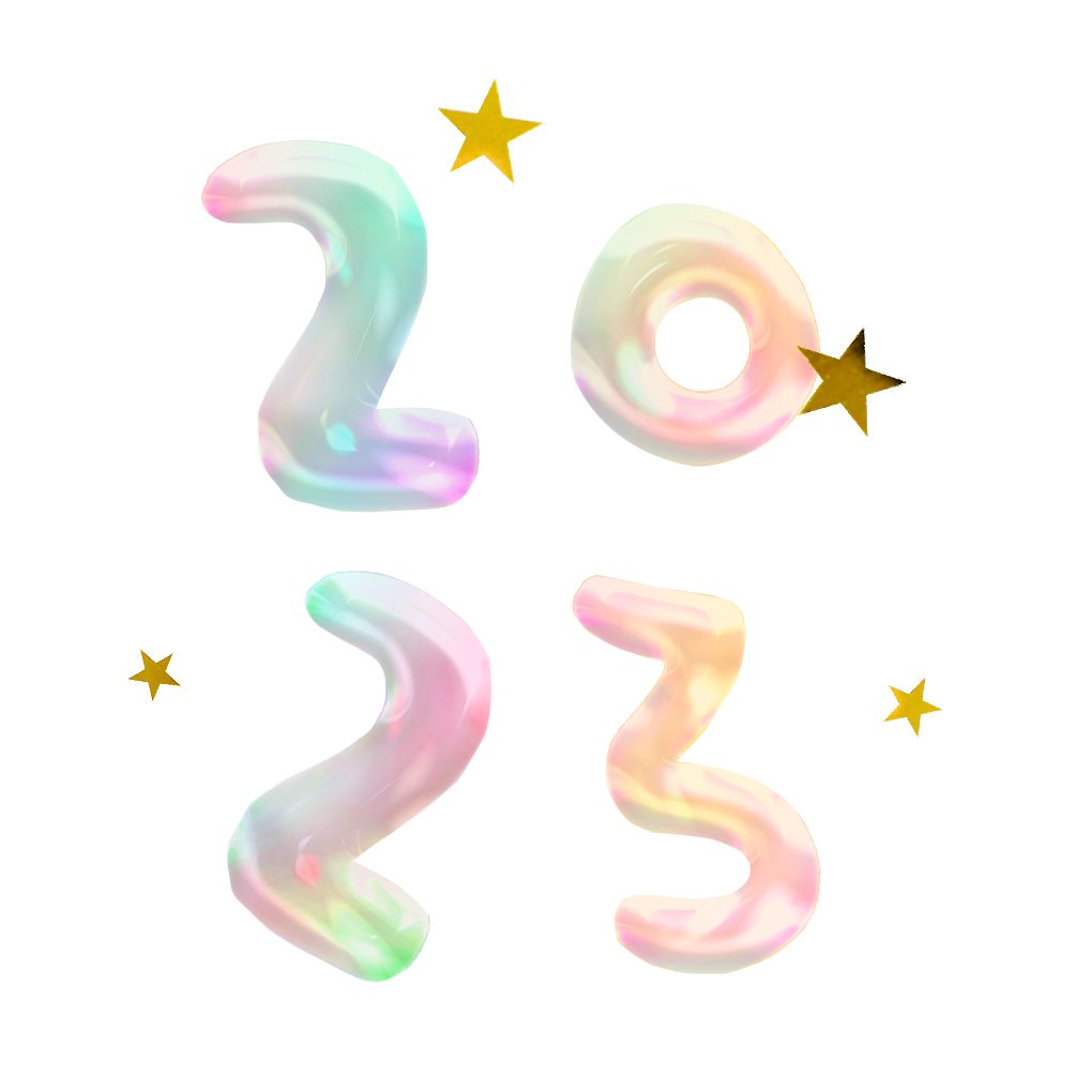 collage for the key astrological dates of 2023